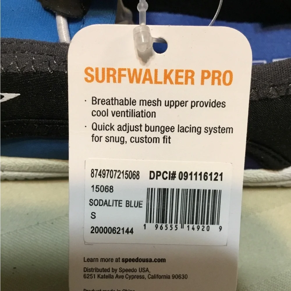 Speedo Surfwalker Pro Blue Black Shoes